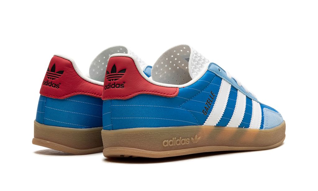 Adidas Gazelle Indoor Paris Olympics Blue Adidas Gazelle Indoor Core Black Keesef