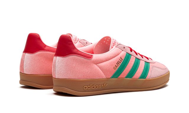 Adidas Gazelle Indoor Pink Velvet Adidas Gazelle Indoor Core Black Keesef