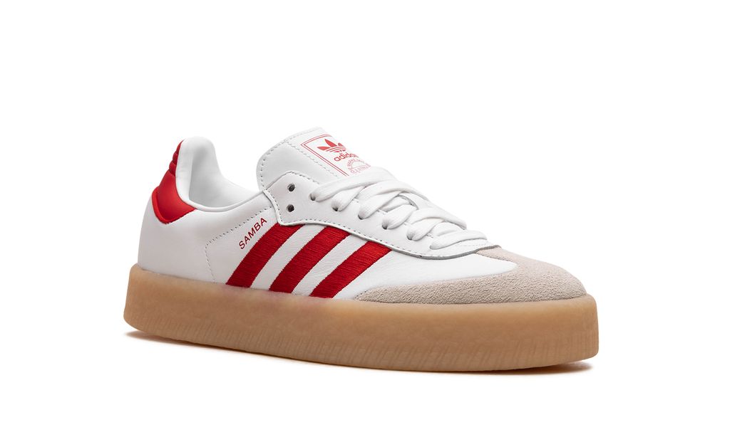 Adidas Sambae White Better Scarlet Gum Adidas Samba Vegan Keesef