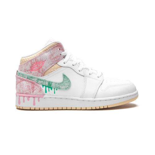 Jordan 1 Mid Paint Drip Jordan 1 Mid Paint Drip Keesef