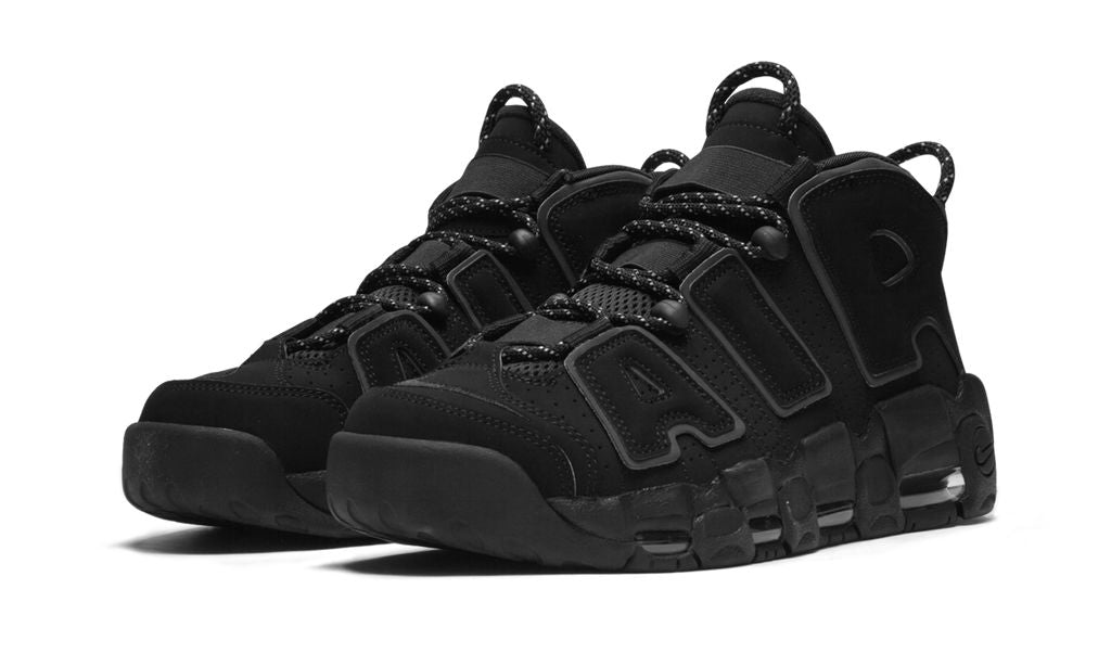 Nike Air More Uptempo Black Reflective Keesef
