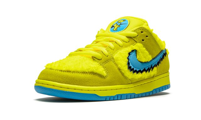 Nike SB Dunk Low Grateful Dead Bears Opti Yellow Nike SB Dunk Low Grateful Dead Bears Opti Yellow Keesef