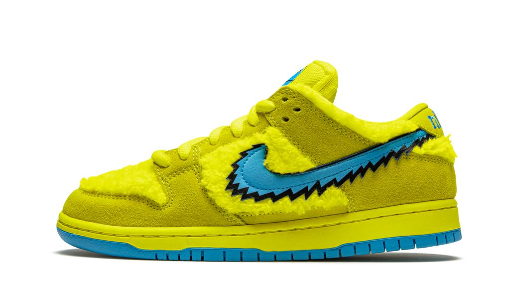 Nike SB Dunk Low Grateful Dead Bears Opti Yellow Nike SB Dunk Low Grateful Dead Bears Opti Yellow Keesef