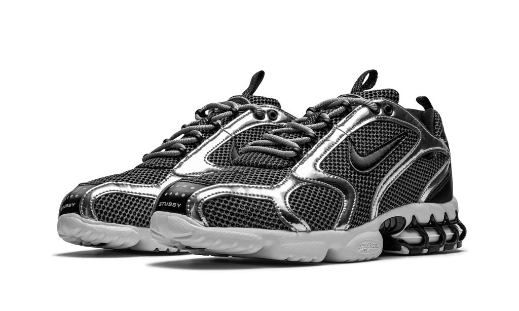 NIKE x STUSSY - Air Zoom Spiridon Cage 2 "Pure Platinum" Keesef
