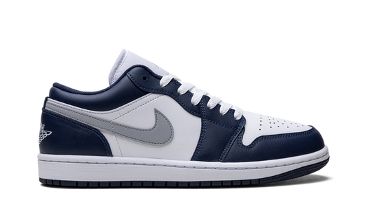 Jordan 1 Low Wolf Grey Midnight Navy