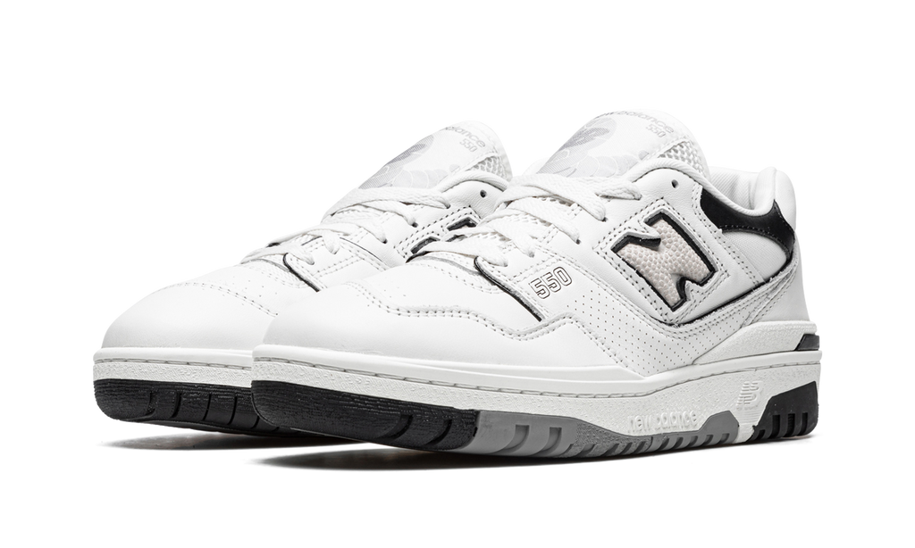 New Balance 550 GS White Black Rain Cloud