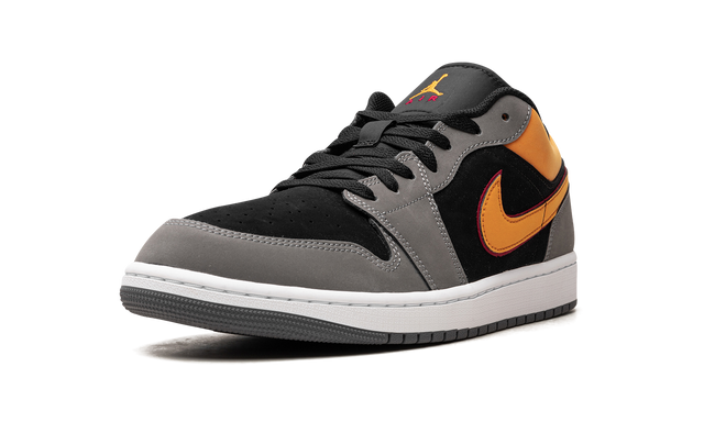 Jordan 1 Low Graphite Vivid Orange