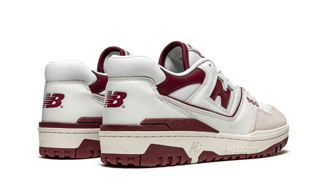 New Balance 550 Sea Salt Burgundy