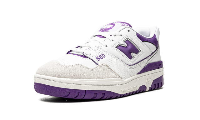 New Balance 550 Purple White