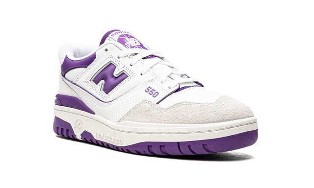 New Balance 550 Purple White