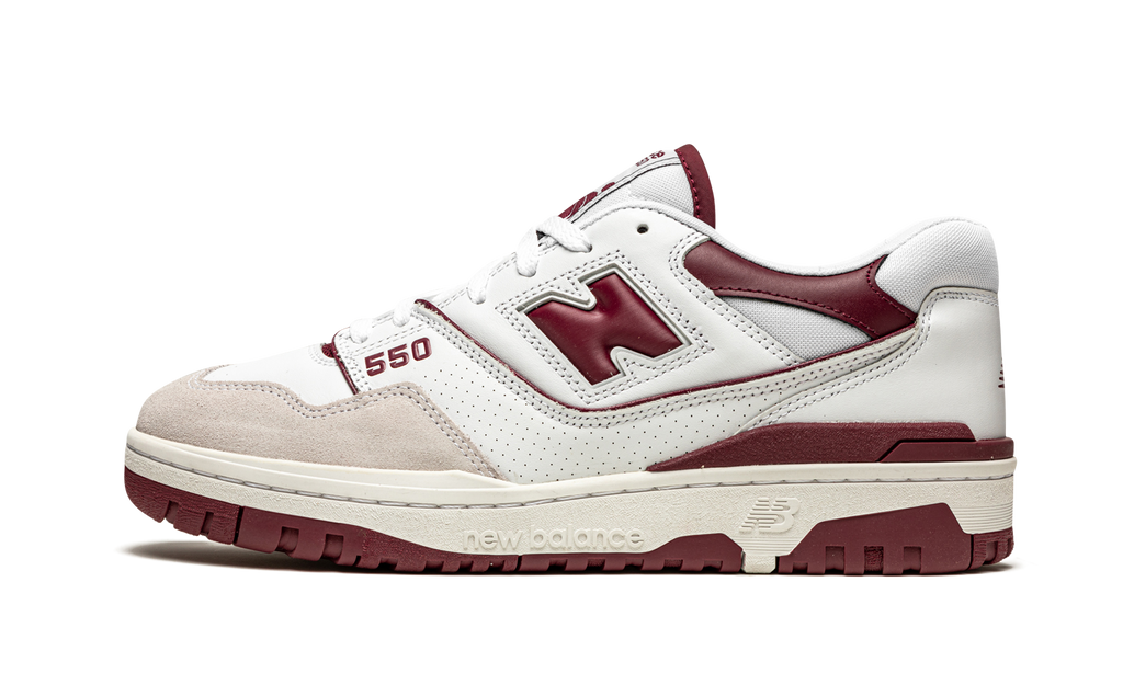 New Balance 550 Sea Salt Burgundy