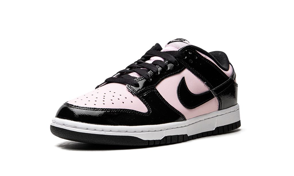 Nike Dunk Low Black Patent Pink