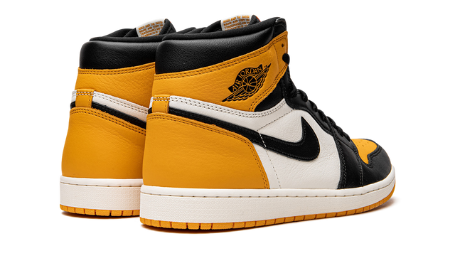 Jordan 1 Retro High Taxi Yellow Toe