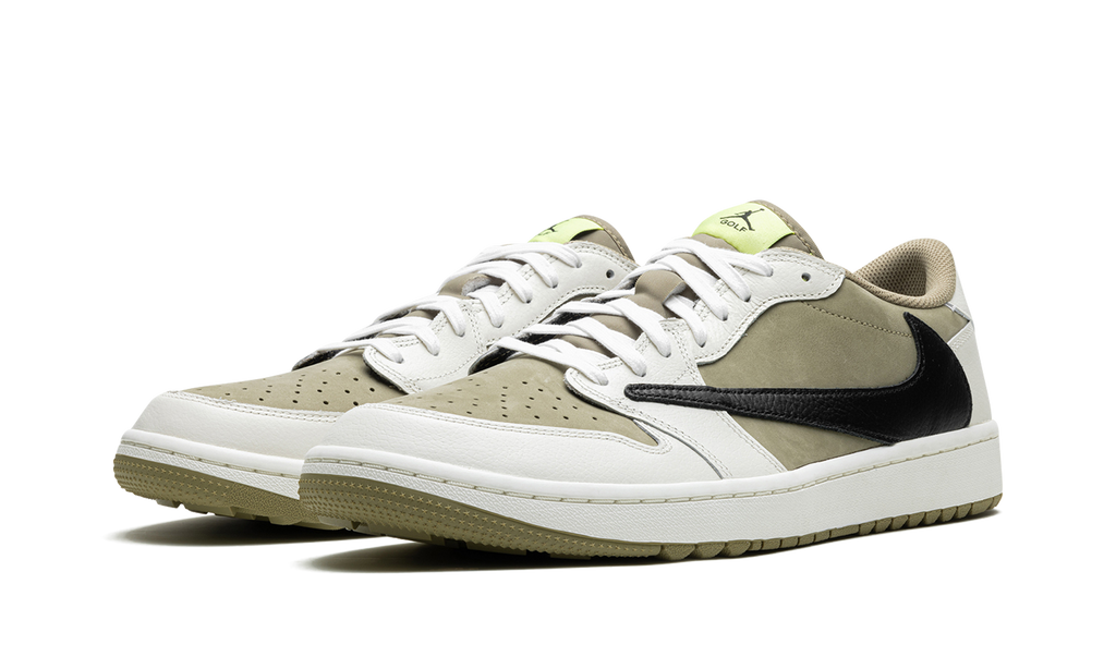 Jordan 1 Retro Low Golf Travis Scott Neutral Olive