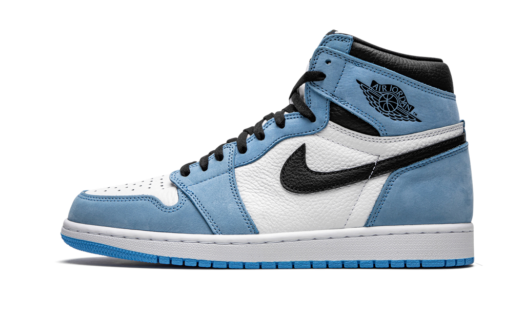 Jordan 1 Retro High White University Blue Black