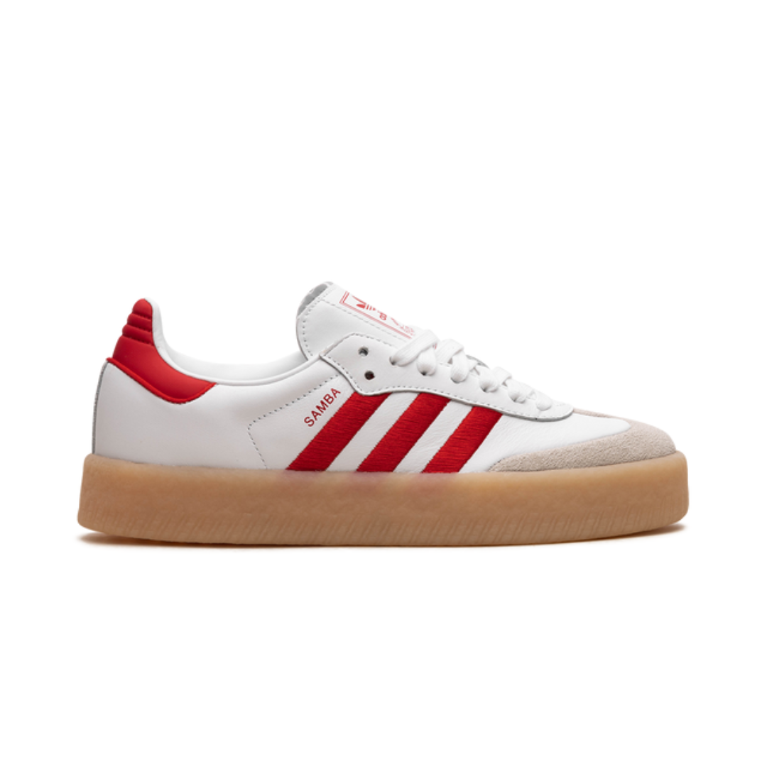 Adidas Sambae White Better Scarlet Gum