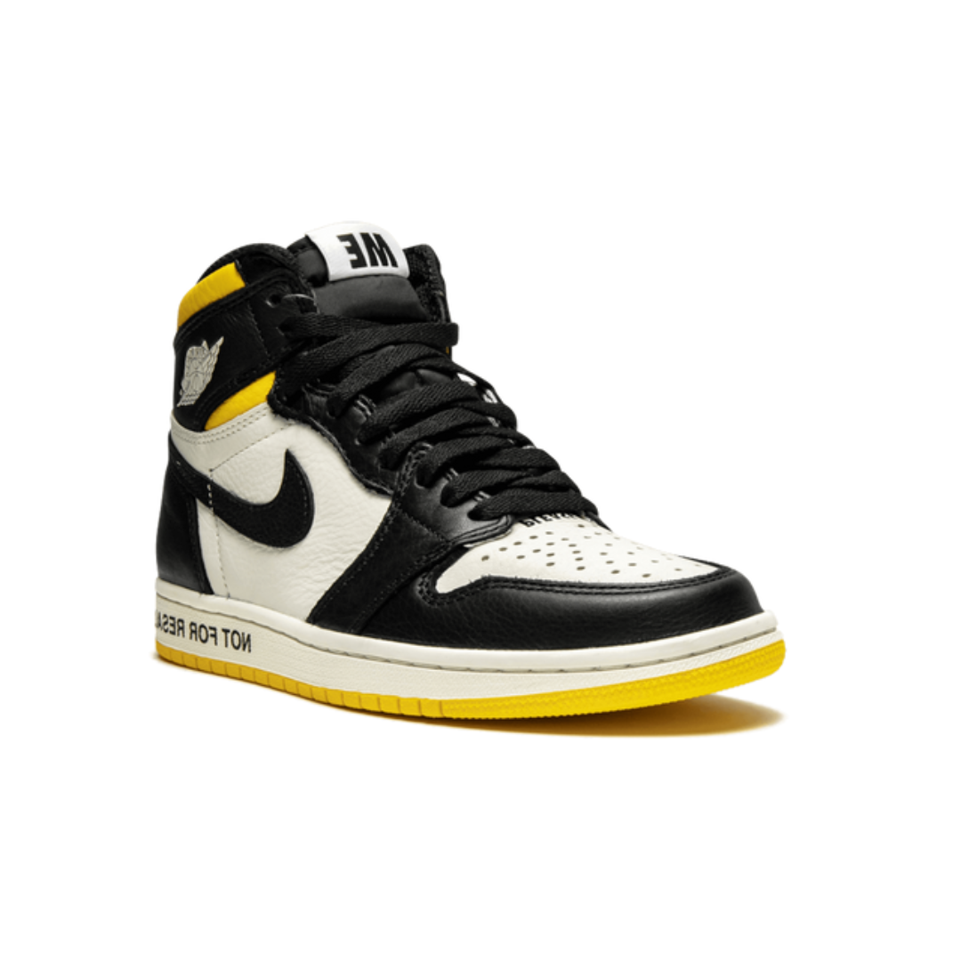 Jordan 1 Retro High "Not for Resale" Varsity Maize