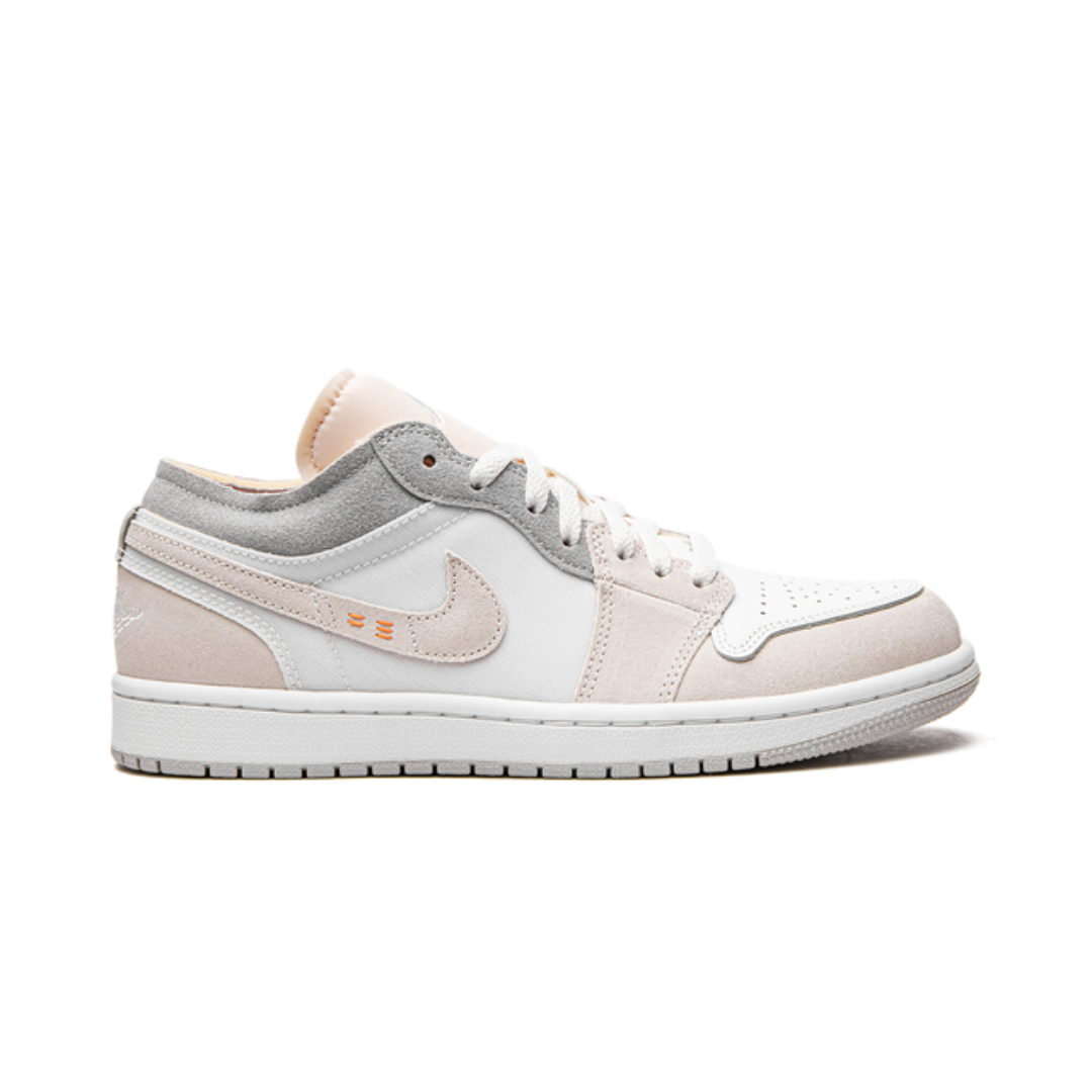 Air Jordan 1 Low Inside Out Cream White Light Grey