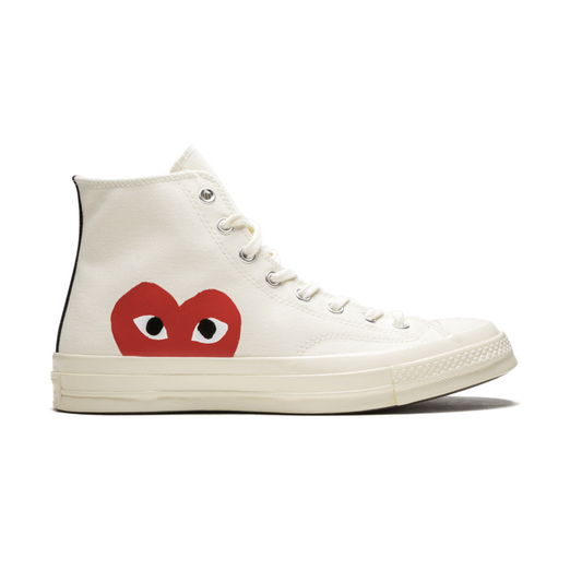 Converse Chuck Taylor All Star 70 Hi Comme des Garçons Play White