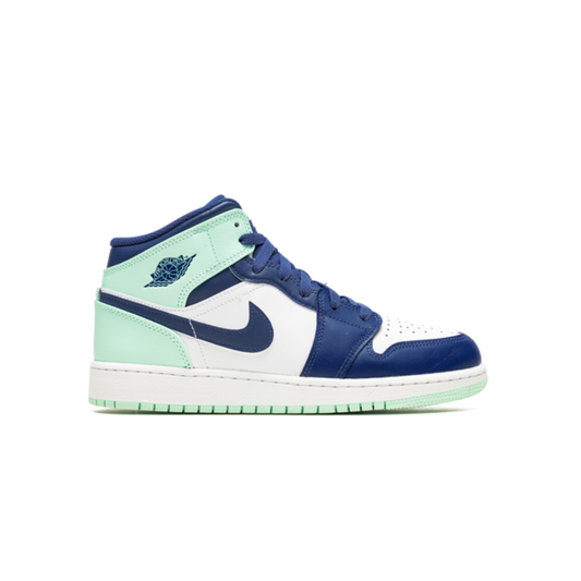 Jordan 1 Mid Mystic Navy Mint Foam