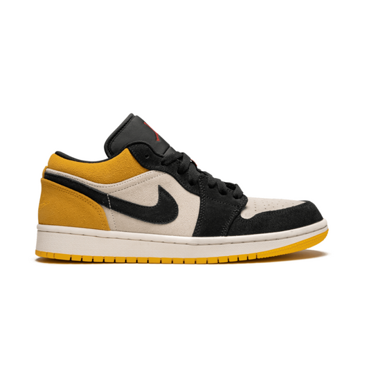 Jordan 1 Low University Gold Black