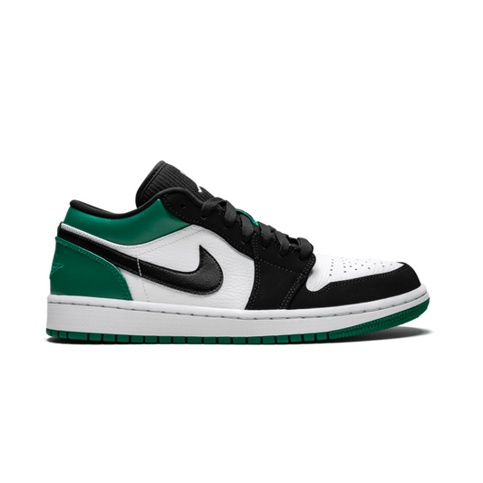 Jordan 1 Low White Black Mystic Green