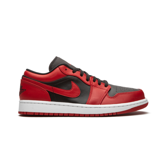 Jordan 1 Low Bred Toe Red