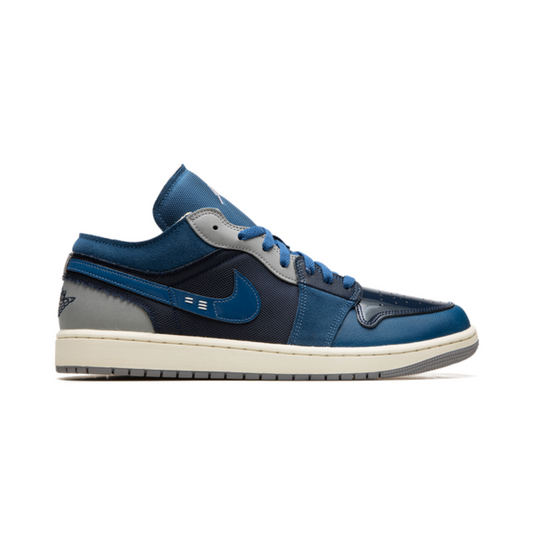 Jordan 1 Low SE Craft Obsidian French Blue Ashen Slate White