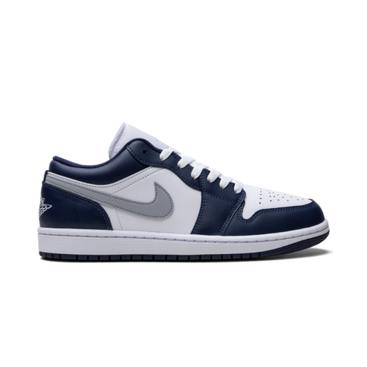 Jordan 1 Low Wolf Grey Midnight Navy