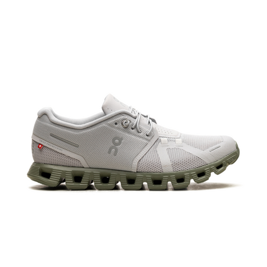 On Running Cloud 5 "Glacier Grey Reseda Green"