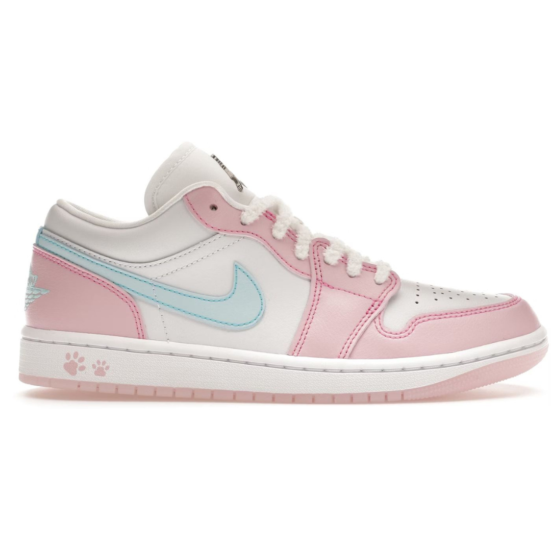 Jordan 1 Low SE Paw Print Pink Foam