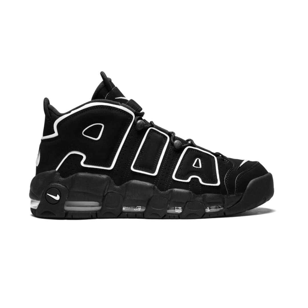 Nike Air More Uptempo Black White