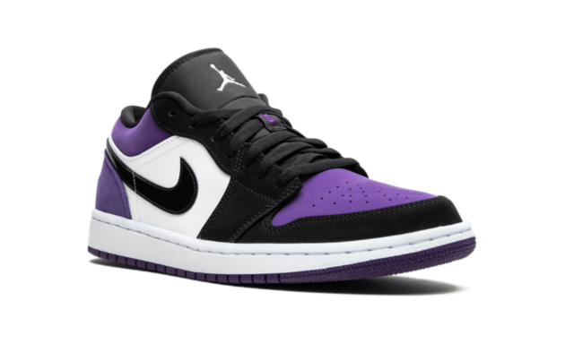 Jordan 1 Low Court Purple