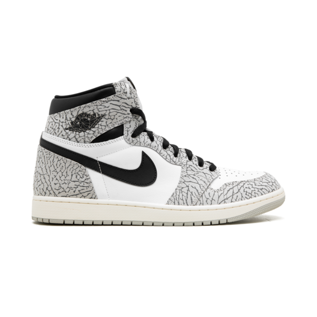 Jordan 1 Retro High OG White Cement