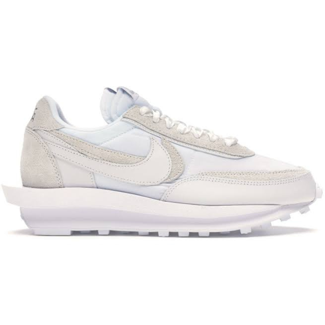 Nike Waffle Sacai White Nylon