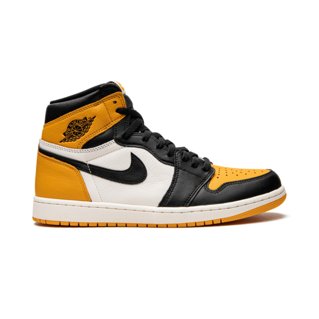 Jordan 1 Retro High Taxi Yellow Toe