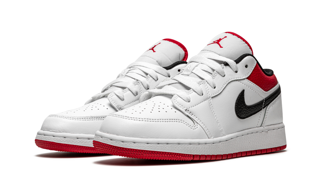 Jordan 1 Low White Gym Red