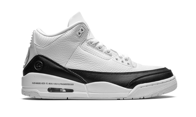 Fragment x Air Jordan 3 White