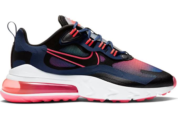 Nike Air Max 270 React Midnight Navy Hyper Pink