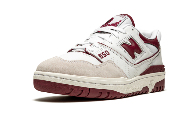 New Balance 550 Sea Salt Burgundy