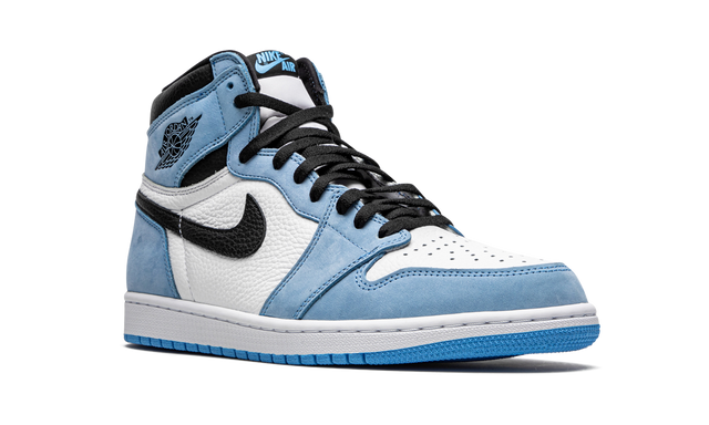 Jordan 1 Retro High White University Blue Black