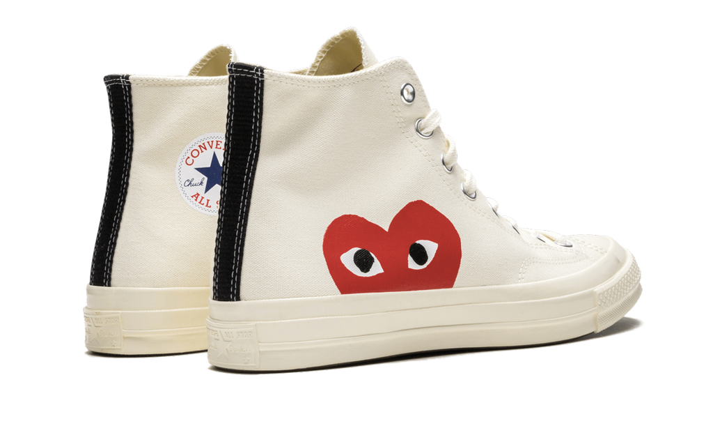 Converse Chuck Taylor All Star 70 Hi Comme des Garçons Play White