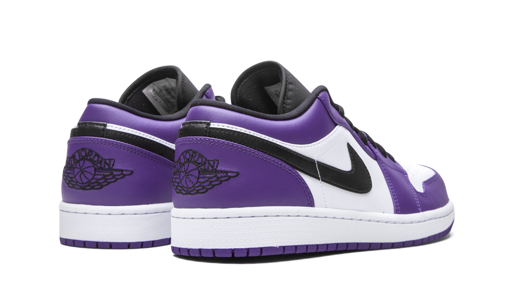 Jordan 1 Low Court Purple White