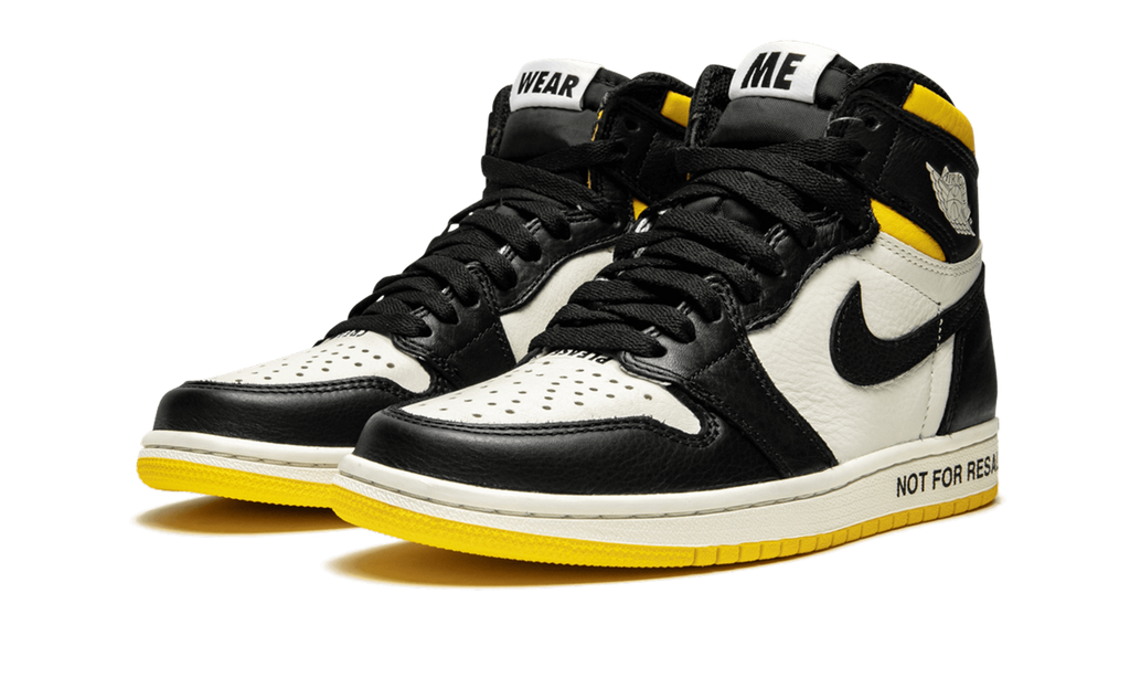 Jordan 1 Retro High "Not for Resale" Varsity Maize