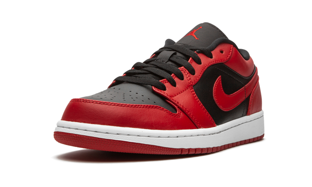 Jordan 1 Low Bred Toe Red