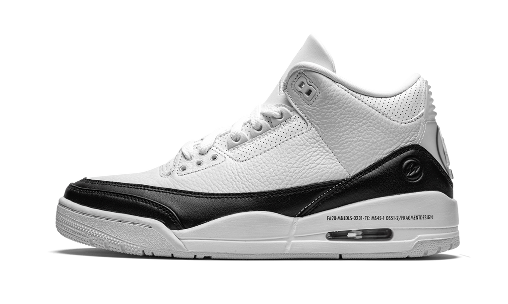 Fragment x Air Jordan 3 White