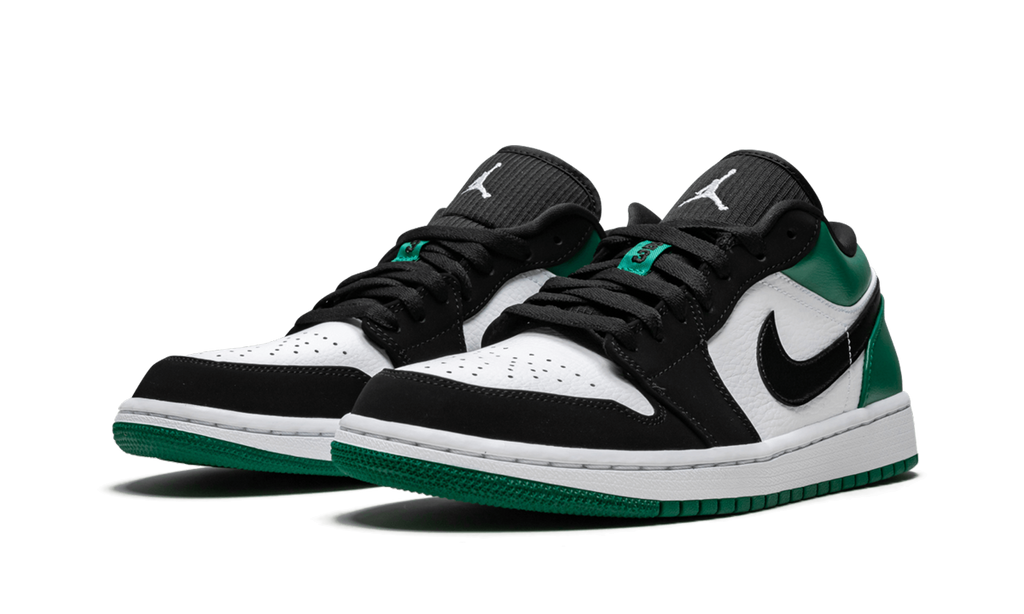 Jordan 1 Low White Black Mystic Green