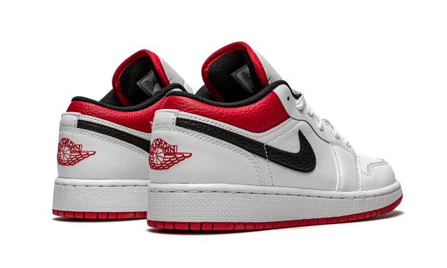 Jordan 1 Low White Gym Red