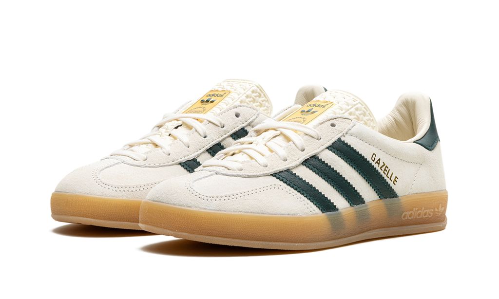 Adidas Gazelle Indoor Cream White Green Gum Adidas Gazelle Indoor Core Black Keesef 