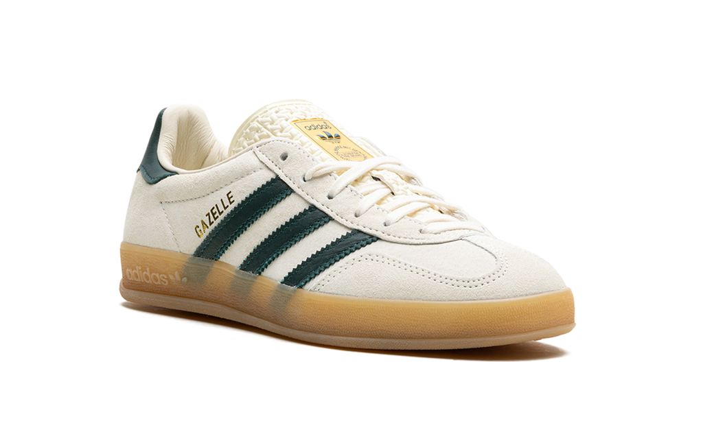 Adidas Gazelle Indoor Cream White Green Gum Adidas Gazelle Indoor Core Black Keesef 